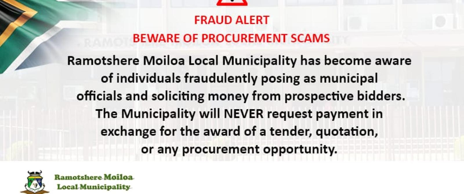 Beware of Scammers